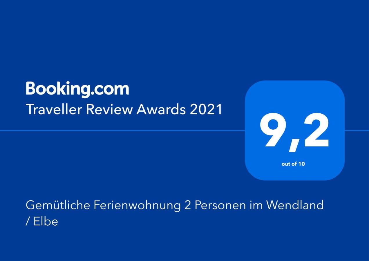 Gemütliche Ferienwohnung 2 Personen im Wendland / Elbe Trebel Exterior foto