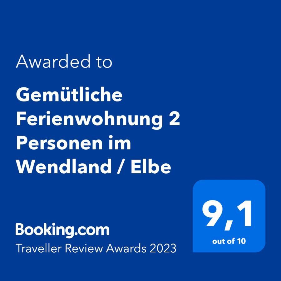 Gemütliche Ferienwohnung 2 Personen im Wendland / Elbe Trebel Exterior foto